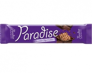 PARADISE cocoa biscuits with chocolate flakes 65gr